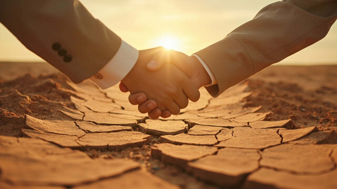 Fragile peace negotiation
