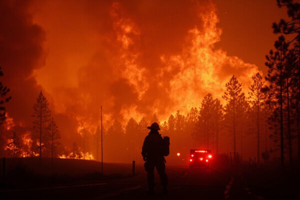 Wildfires Ravage the U.S. Southeast: A Volunteer Firefighter Killed as Climate Crisis Intensifies