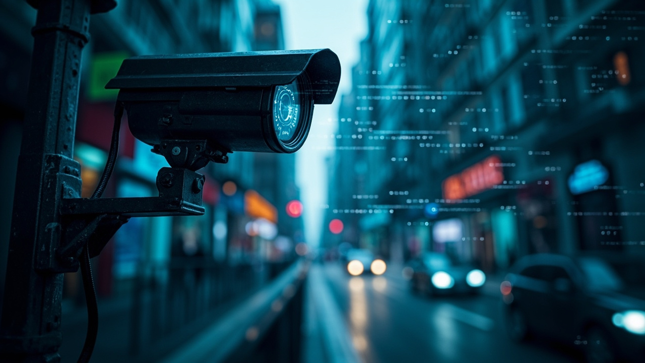 Digital surveillance concept