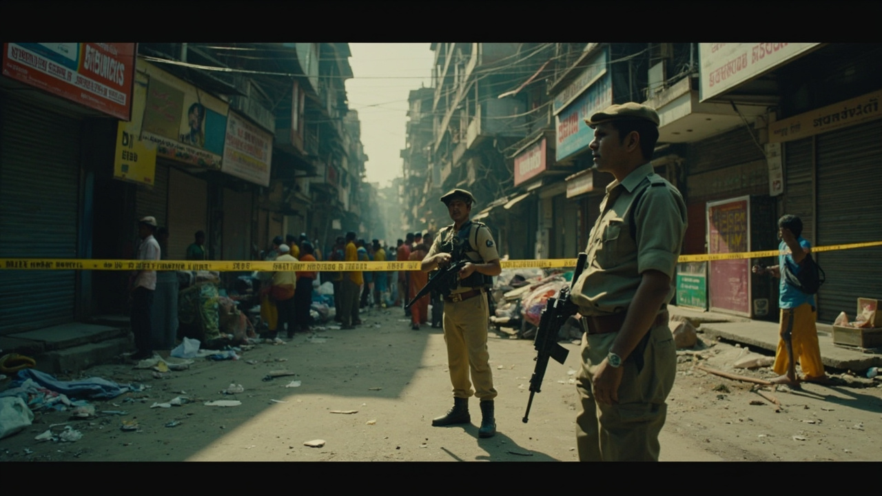 Political assassination aftermath in West Bengal