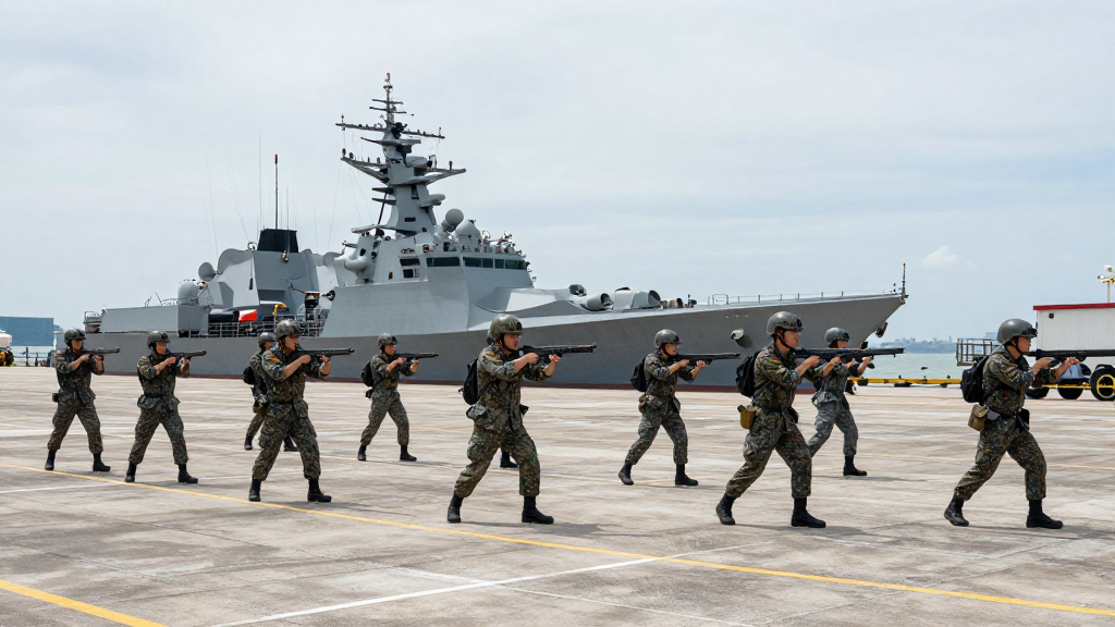Japan Fires First Overseas Missile as China Launches Carrier Drill in South China Sea