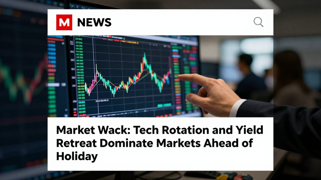 Market Watch: Tech Rotation and Yield Retreat Dominate Markets Ahead of Holiday